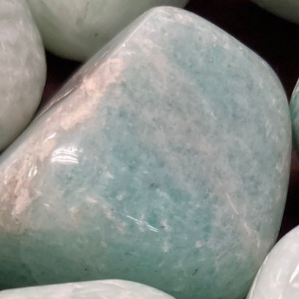 Amazonite Natural Crystal - Smooth Tumbled Stone