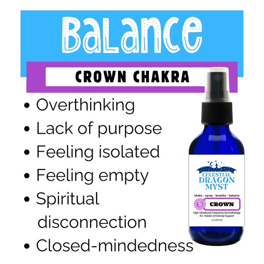 Balance CROWN CHAKRA - Organic Dragon Myst