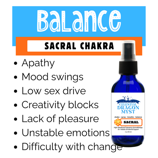 Balance SACRAL CHAKRA - Organic Dragon Myst