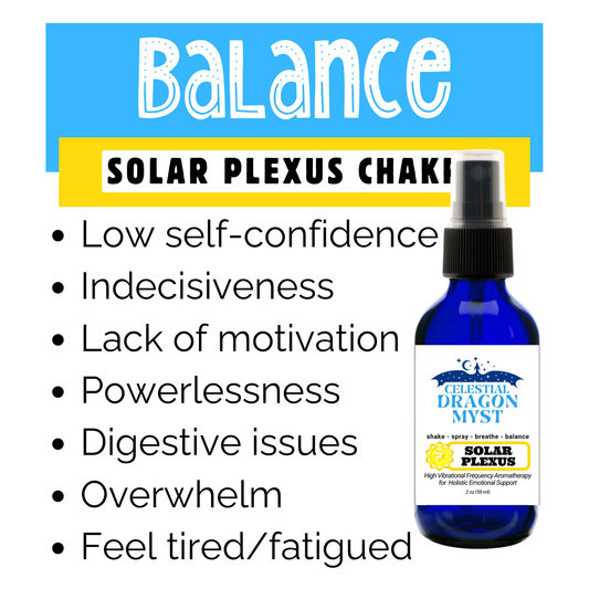 Balance SOLAR PLEXUS Chakra - Organic Dragon Myst