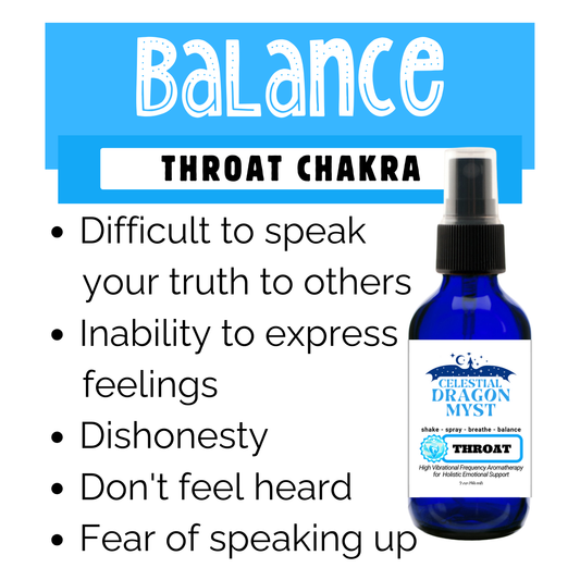 Balance THROAT CHAKRA - Organic Dragon Myst