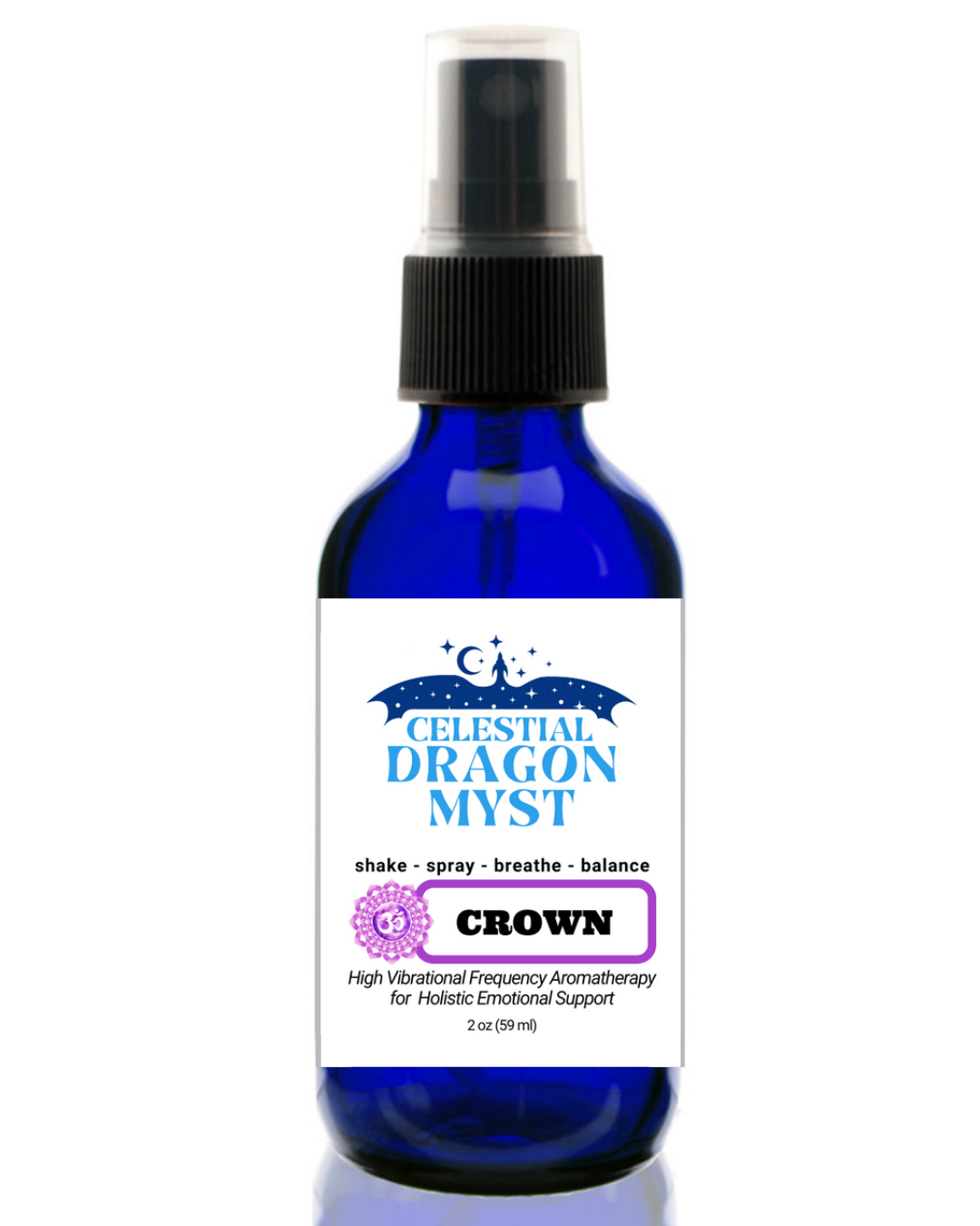 Balance CROWN CHAKRA - Organic Dragon Myst
