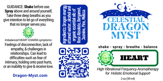 Balance HEART CHAKRA - Organic Dragon Myst