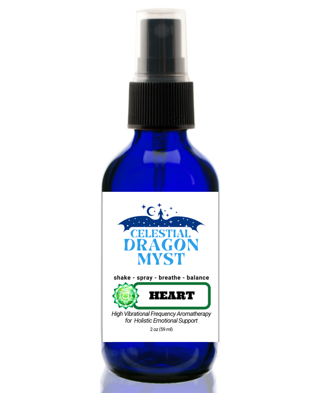 Balance HEART CHAKRA - Organic Dragon Myst