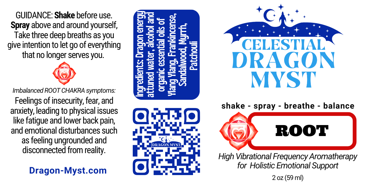 Balance ROOT CHAKRA - Organic Dragon Myst