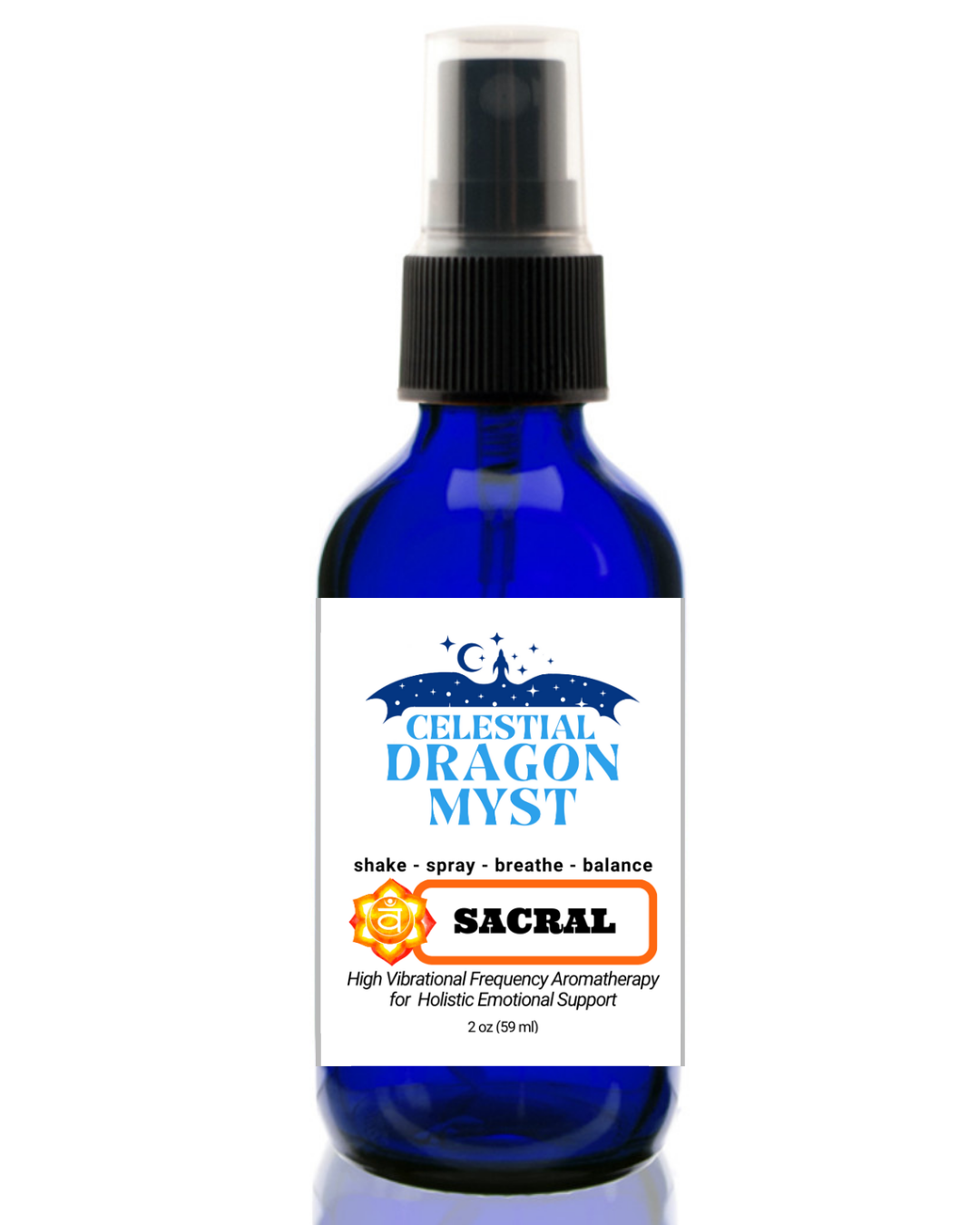 Balance SACRAL CHAKRA - Organic Dragon Myst