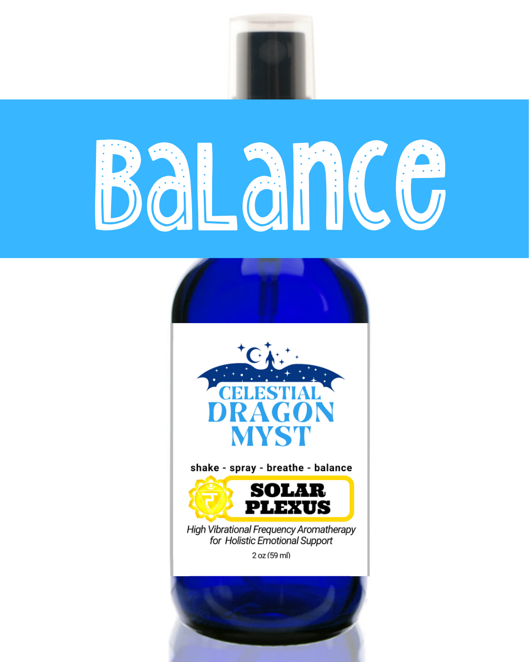 Balance SOLAR PLEXUS Chakra - Organic Dragon Myst