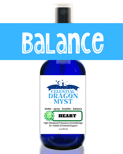 Balance HEART CHAKRA - Organic Dragon Myst