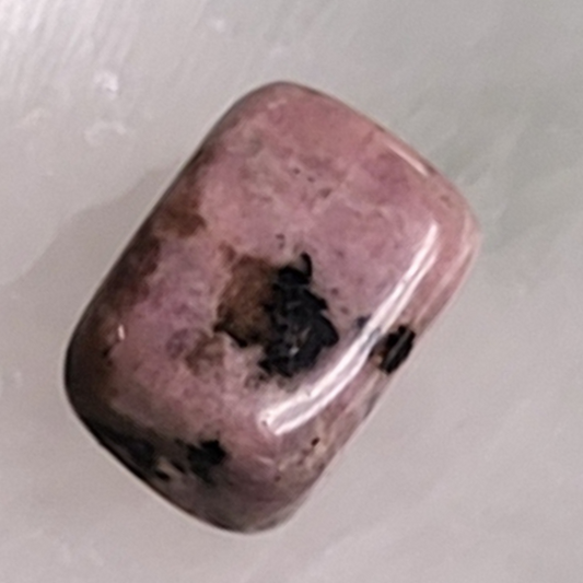 Rhodonite Natural Crystal - Smooth Tumbled Stone